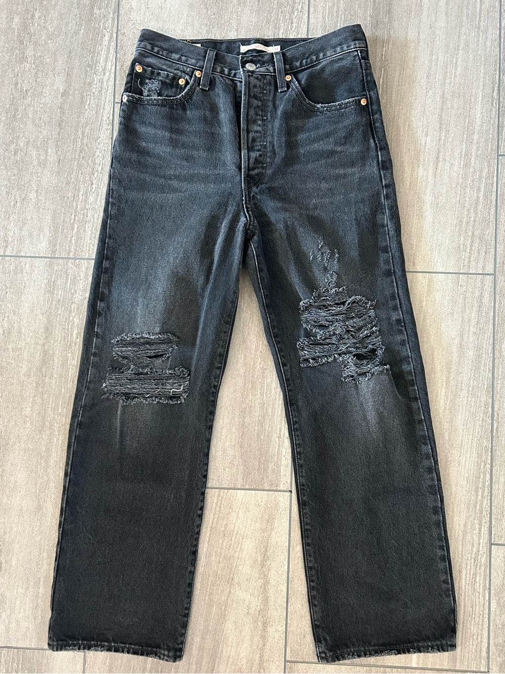 Womenās Leviās Ribcage Straight Ankle Jeans